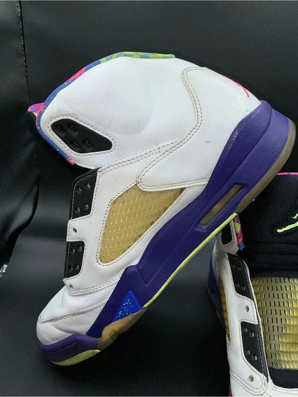 Jordan Air Jordan 5 Retro Alternate Bel-Air 2020 White/Purple DB3335-100 (US 10)